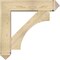 Ekena Millwork Westlake Arts and Crafts Rough Sawn Bracket w/ Offset Brace, Douglas Fir, 8"W x 34"D x 34"H BKT0806X34X34WTL03RDF - alternate 4